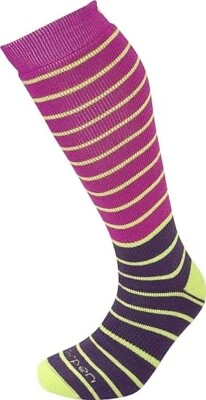 2-PK / LORPEN Women's T2 MERINO WOOL Winter / Ski SOCKS (Berry/Plum) - S (4-6.5) - Image 1 of 4