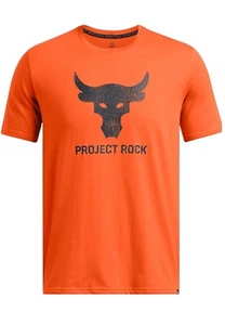 Under Armour Men's Project Rock Brahma Bull T-Shirt Payoff 2024 New All Sizes - Picture 1 of 3