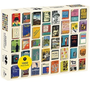 NEW BOX Princeton CLASSIC PAPERBACKS 1000 piece JIGSAW PUZZLE - Picture 1 of 1
