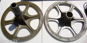 CHEAP BASE FOR 48" MILITARY FIBERGLASS + ALUM MAST SECT 1 SET OF MALE + FEMALE - Picture 1 of 4