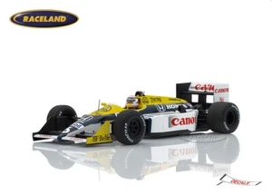 Williams FW11b Turbo F1 Canon Sieger GP Italien Weltmeister Piquet, Spark 1:18 - Bild 1 von 6