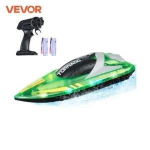 VEVOR RC Boat HJ819 2.4GHz High Speed 12km/h Waterproof Racing Toy Gift - Picture 1 of 13