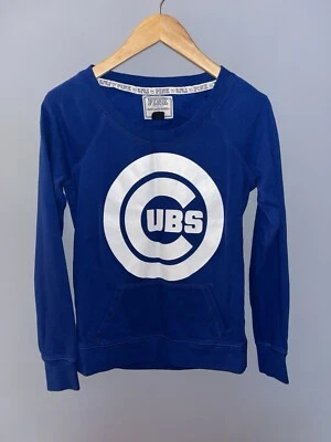 Chicago Cubs MLB Victoria's Secret Rosa Sudadera, Mujer Pequeña Foto 1 de 4