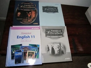 Abeka 11th Grade American Literature Fourth Edition Student Teacher Books - Picture 1 of 4