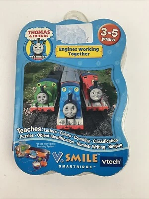 Thomas & Friends: Engines Working Together (Vtech V.Smile) New and Sealed  - Image 1 of 4