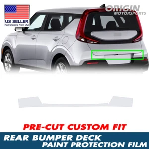 PreCut Clear Rear Bumper Deck Paint Protection Film PPF For 2023-2025 Kia Soul - Picture 1 of 6