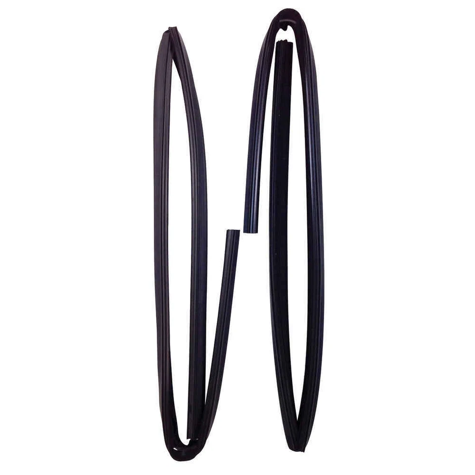 Комплект стеклянных оконных каналов для 75–91 Jeep Grand Wagoneer ПАРА - Изображение 1 из 1