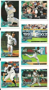 Juego de equipo Topps 1&2 Florida Marlins 2010 Hanley Ramírez Uggla Coghlan Sánchez 21 - Imagen 1 de 1