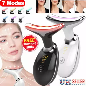 Face Massager Electric Facial Beauty Neck Face Lifting Anti Aging Care Women - Picture 1 of 13