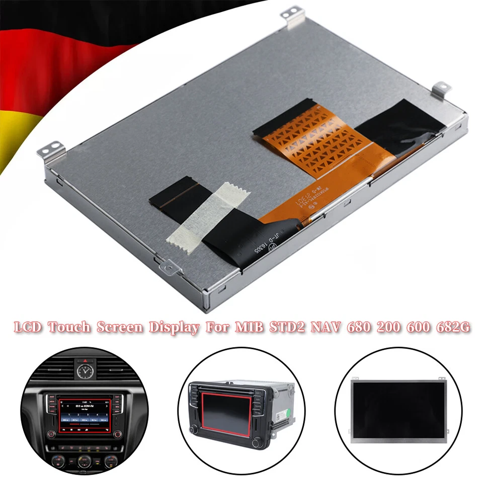Display touchscreen 6,5'' TDO-WVGA0633F00045 per radio MIB STD2 NAV 200 682 680 - Immagine 1 di 4