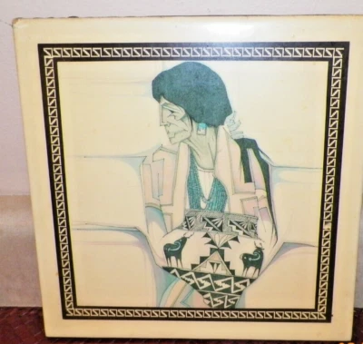 Azulejo Suroeste Amado Maurilio Peña 8”x8” Colección Hudgins Santa Fe  Foto 1 de 2