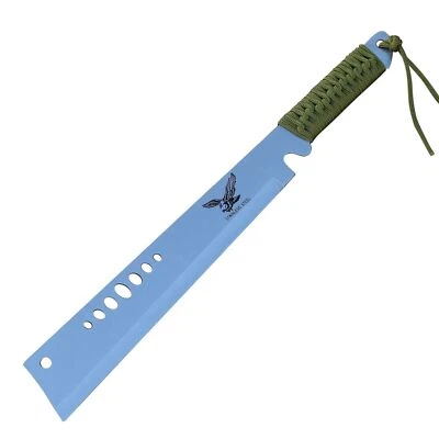 Cuchillo Machete Castrator Funcional Exterior Acero Inoxidable con Funda Foto 1 de 3