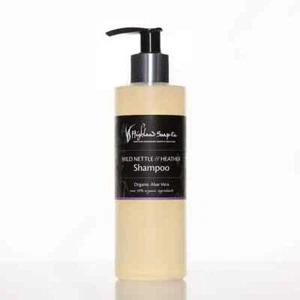 The Highland Soap Company Organic Wild Nettle & Heather Aloe Vera Shampoo 250ml - Picture 1 of 1