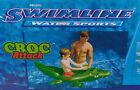 Swimline Water Sports CROC ATTACK Inflatable Ride-On Water Squirter #90300 "NEW!