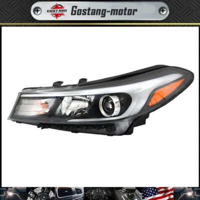 Para Kia Forte Forte5 2017 2018 lado halógeno del conductor sin conjunto de faros LED Foto 1 de 4