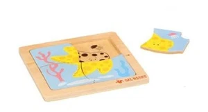 Baby Puzzle Dal Negro Cuccioli 4+, in Legno, Nuovo, Stella Marina - Picture 1 of 1