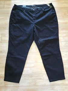 The Limited 24W Skinny Ankle Dark Wash Denim Jeans 2X/3X Stretch NWT $79RV - Picture 1 of 8