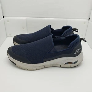 Skechers Arch Fit Banlin Men's Shoes Size 9 232043 Navy Casual Slip On Comfort - Picture 1 of 6