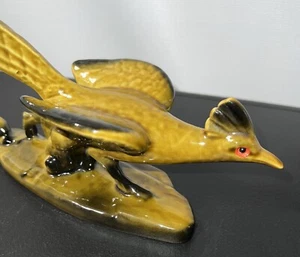 MCM Roselane California USA Pottery Road Runner Figurine #135 - Picture 1 of 6