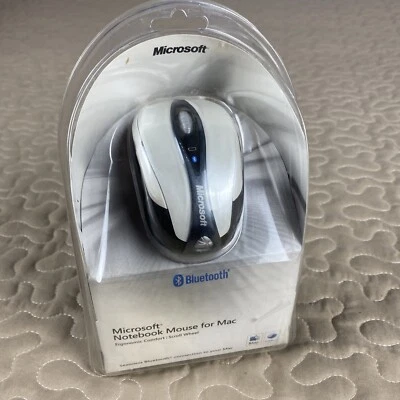 Microsoft Bluetooth Notebook Mouse For Mac 5000 Apple Compatible Model 1077 - Image 1 of 4