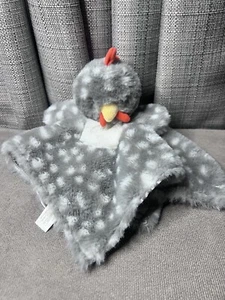 Mary Meyer Lovey Chicken Satin Chick Blanket Rooster Bird Baby Plush Toy - Picture 1 of 9