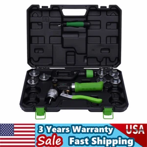 Hydraulic Swaging Tool Kit HVAC w/ Tube Cutter for Copper Tubing Expanding NEW - Picture 1 of 11