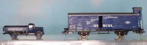 Trix 24073 -Spur H0/ Maßstab 1:87- , DB ged. Güterwagen. Herkules + Wiking - Picture 1 of 5