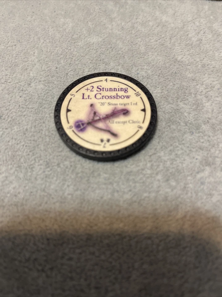 True Dungeon +2 Stunning Lt Crossbow ONYX - Image 1 of 1