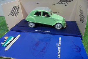 VOITURE MINIATURE TINTIN CITROËN 2CV DUPONDT au 1/43 de HERGE MOULINSART 2118006 - Imagen 1 de 1