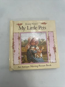 Collectible Ernest Nister’s Miniature Moving Picture Book Little Pets Victorian - Imagen 1 de 5