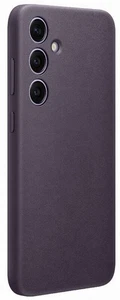 Samsung Vegane Lederhülle  für Samsung Galaxy S24 - Dunkelviolett - Bild 1 von 4