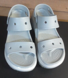 Sandalias Crocs Unisex Adulto Clásicas Mega Crush Plataforma -GRIS- EE. UU. HOMBRES 7 MUJERES 9 - Imagen 1 de 4