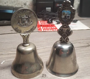 Lot of 2 Bells Disney World & Hawaii 50th State commemorative bell - Picture 1 of 5