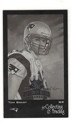 TOM BRADY 2002 DONRUSS GRIDIRON KINGS /1000 - Image 1 of 2