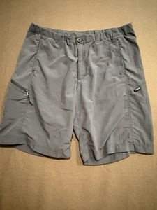 Patagonia Shorts Men XL Navy Blue Baggies Cargo W Zip Pockets - Picture 1 of 7