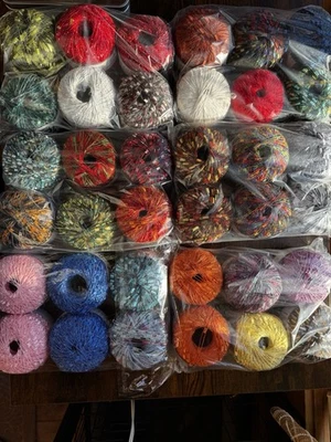 Lote de 36 Hilos de Hielo Escalera Enrejado Hilo 1-2 de cada color Foto 1 de 4