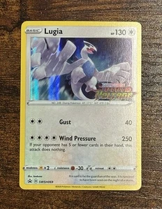 Lugia SWSH069 Pokemon Vivid Voltage Stamped Promo Holo NM - Picture 1 of 4