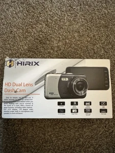 Hirix HD Dual Lens Dash Cam With 32GB Memory Card - Picture 1 of 2