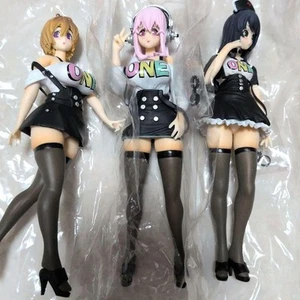 Juego de 3 figuras de velocidad astronómica Super Sonico de Japón - Imagen 1 de 18
