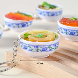 Creative Simulated Food Keychain Charms for Fun and Cute Bag Accessories - Picture 1 of 13