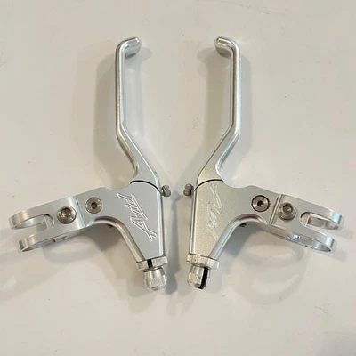 Palancas de freno Avid Speed Dial Ultimate plateadas voladizas, freno en V vintage Foto 1 de 4