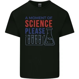 A Moment of Science Please Funny Chemistry Kids T-Shirt Childrens - Picture 1 of 25