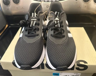 Zapatillas Mujer Adidas Cloudfoam Negras - Talla 10 - Nuevas, En Caja Foto 1 de 4