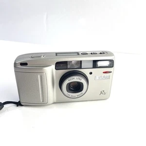 Rare Ricoh R1E 35mm Film Camera Silver - New Battery - Bild 1 von 17