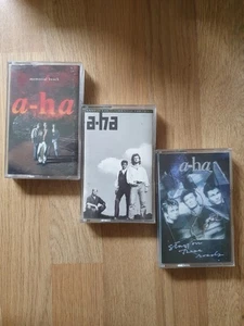 3 x a-ha albums: MEMORIAL BEACH, STAY ON THESE ROADS, EAST OF SUN WEST OF MOON - Picture 1 of 3