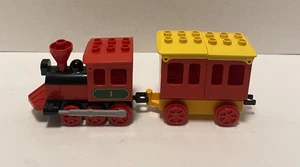 Lego Duplo Schubzug Motor & Begleitwagen Personenwagen - Bild 1 von 6