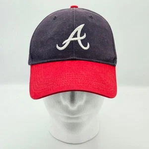 Atlanta Braves MLB Baseball Cap Strapback Mütze Fan Favorit blau rot verstellbar - Bild 1 von 9