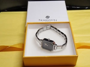 * Original Nomination CASSA BLACK COLLECTION SILBER UHR - 16 Glieder UVP 90£ * - Bild 1 von 7