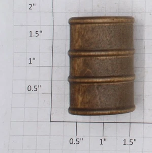 Acme 1000X-1102 G Scale Large Stained Wooden Drums 1 5/8" H x 1 1/8" OD - Picture 1 of 3