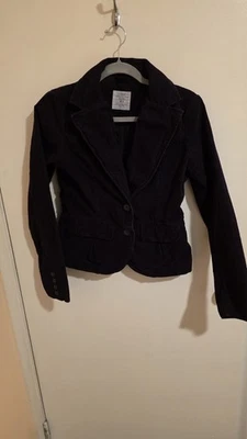 Chaqueta de Pana H&M LOGG para Mujer Talla 8 Púrpura Informal Blazer Academia Preppy Y2K Foto 1 de 4